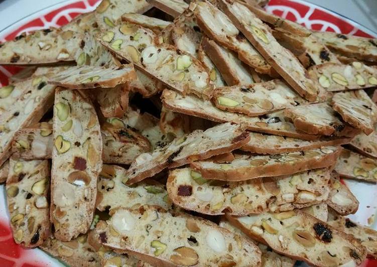 Just Do It Pistachio Biscotti