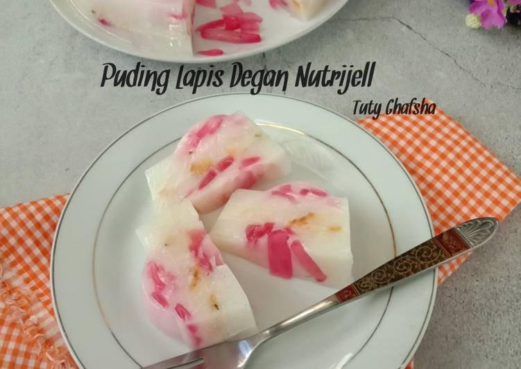 Bahan Puding Lapis Degan Nutrijell | Cara Membuat Puding Lapis Degan Nutrijell Yang Sederhana