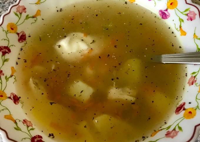 Диетический куриный суп, пошаговый рецепт на ккал, фото, ингредиенты - Алексей Шаров