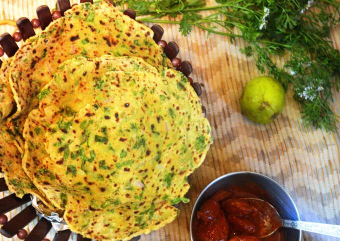 Step-by-Step Guide to Prepare Mario Batali Palak Paneer Paratha