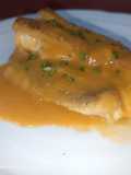 Filetes de gallo en salsa