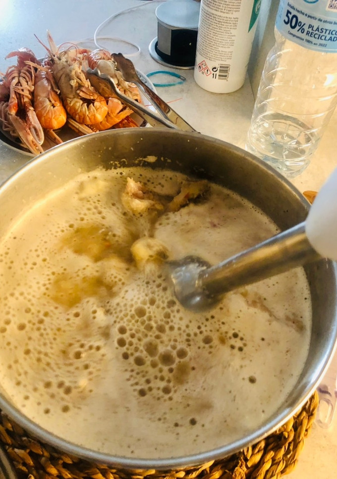Una foto de Fondo de pescado o fumet sencillo