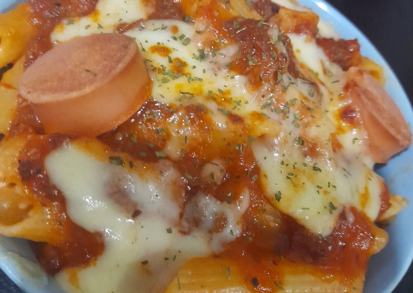 Baked Creamy Bolognaise Pasta