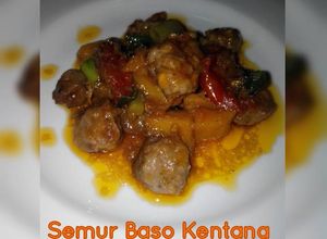 Foto resep Semur baso kentang (bola bola daging)