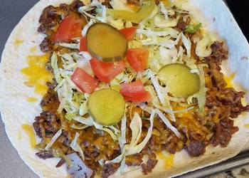 Fast Cooking Methods Cheeseburger Tortilla Pizza Savory Delicious Fast Cooking Methods Cheeseburger Tortilla Pizza Savory Delicious