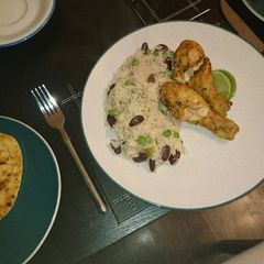 A picture of Jamaican Jerk Chicken.