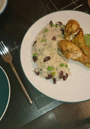A picture of Jamaican Jerk Chicken.