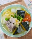 蔬菜排骨湯