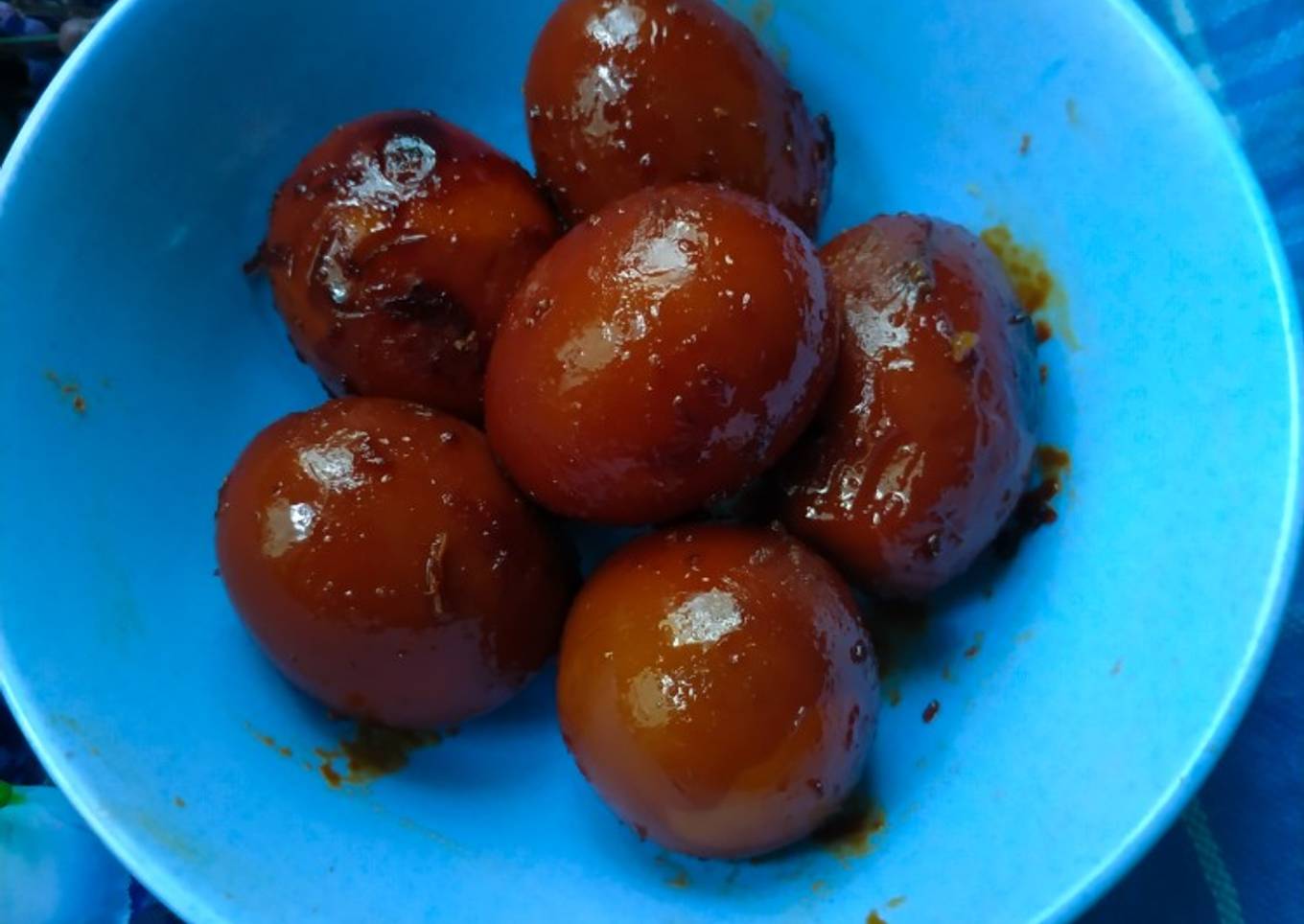 Telur pindang simpel
