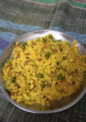 A picture of Veg poha.