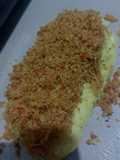 Ketan kuning serundeng pedas manis