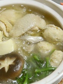 速成日式小火鍋(含酸桔醬汁) 水炊き 的食譜成品照片