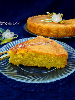 عکسی از دستور کیک کرم کارامل