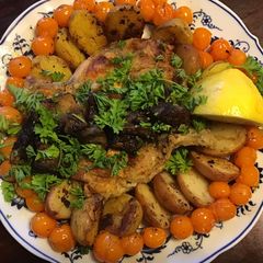 A picture of California Farm Frog Legs in Lemon Garlic Butter.