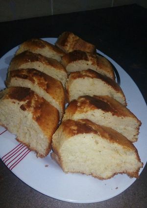صورة لوصفة كيك عادي