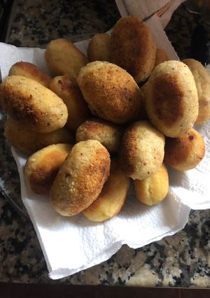 Una foto de Croquetas de fiambre y queso