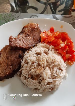 Una foto de Asado de punta de palomilla😋