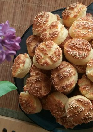Ecetes-tejfölös pogácsa recept fotója