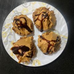 A picture of No sugar Banana Cupcakes.