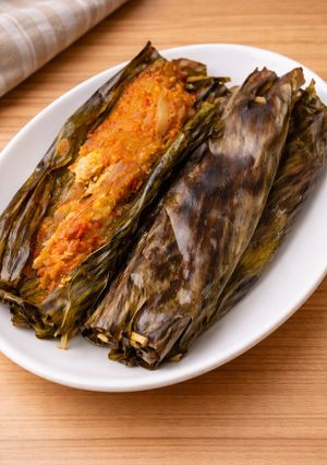 Foto resep Pepes Ikan Pindang + Pencit