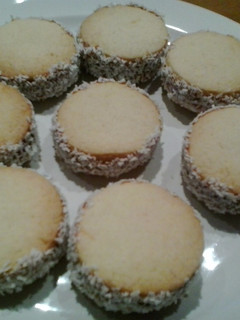Una foto de Alfajores de maizena