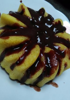 Foto resep Bolu kukus keju vla coklat