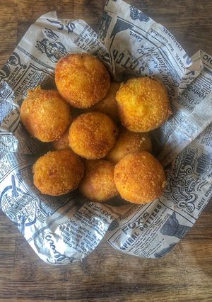 Une photo de Boulette de pomme de terre