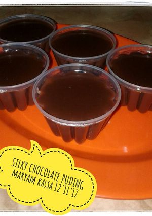 Foto resep Silky chocolate puding