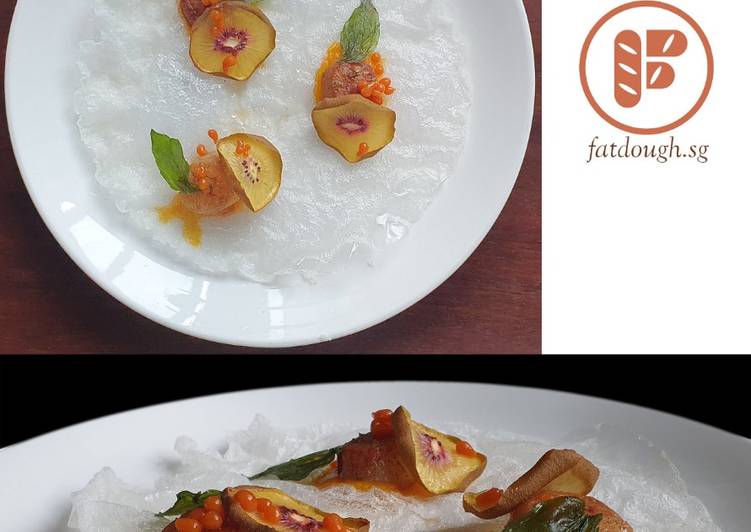 Feast of Seven Fishes I - Scallops Summer Rolls Feast of Seven Fishes I - Scallops Summer Rolls