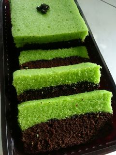 Foto resep Brownies coklat pandan