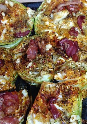 A picture of Baked cabbage.