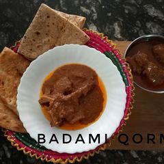 A picture of Mutton Badami qorma.