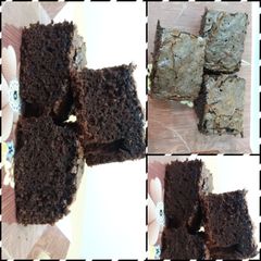 A picture of Chocolate  fudge brownies.