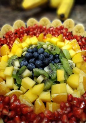 Csak gyümölcs torta recept fotója