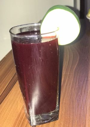A picture of Hibiscus🌺 (Zobo) drink.