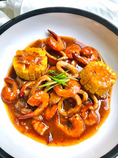 Foto resep Udang cumi saus padang