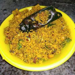 A picture of Peanut chutney powder.