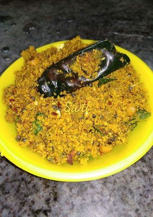 A picture of Peanut chutney powder.