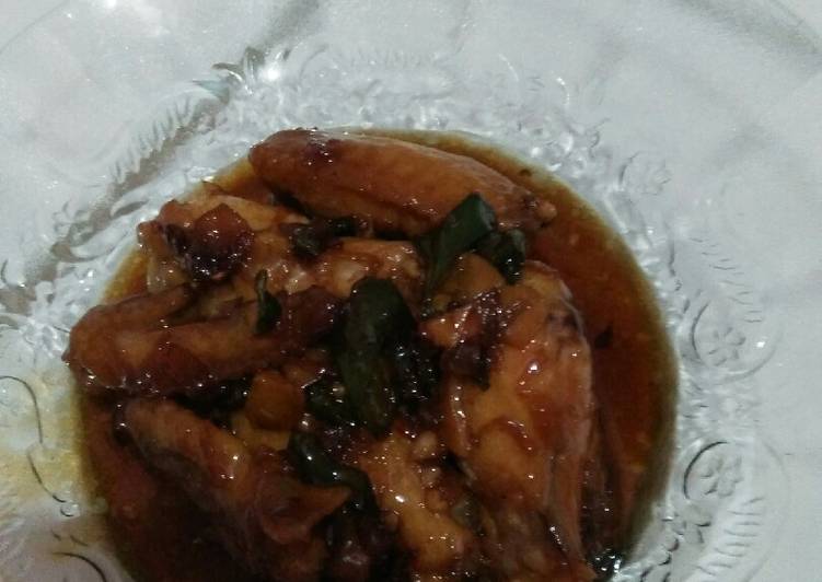 Ayam kecap lombok ijo