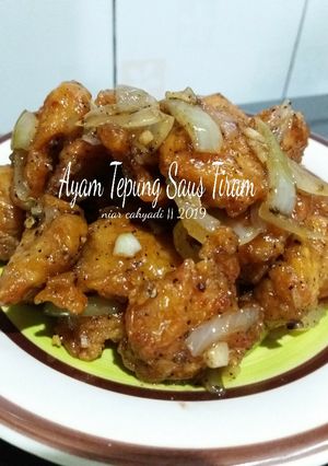 Foto resep Ayam Tepung Saus Tiram