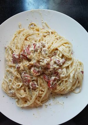 Foto resep Spaghetti Carbonara