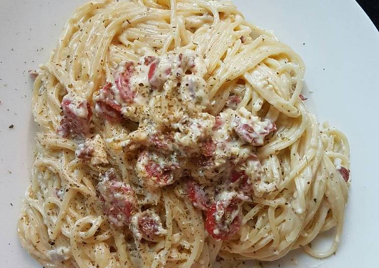  Resep  Spaghetti  Carbonara oleh Vianaslymmie Cookpad