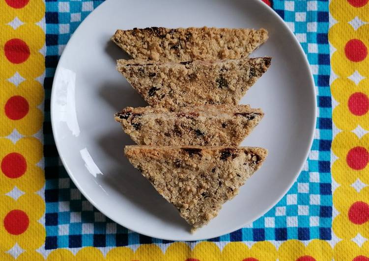 Steps to Prepare Speedy Cranberry and orange oat crumbles