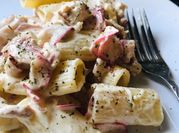 A picture of radish pasta