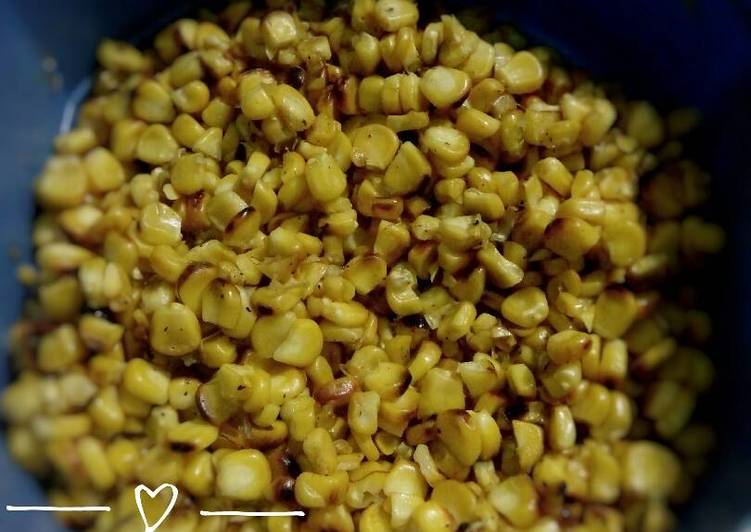 Cara Gampang Menyiapkan 05. Jagung bakar pedas manis Anti Gagal