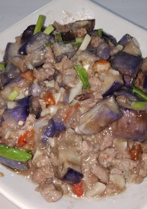Foto resep Tumis terong daging cingcang