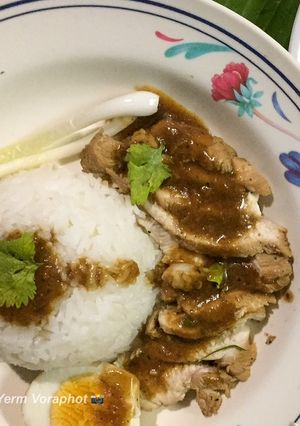 รูปของ ข้าวหน้าไก่อบ