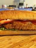 Beef Schnitzel Sandwich