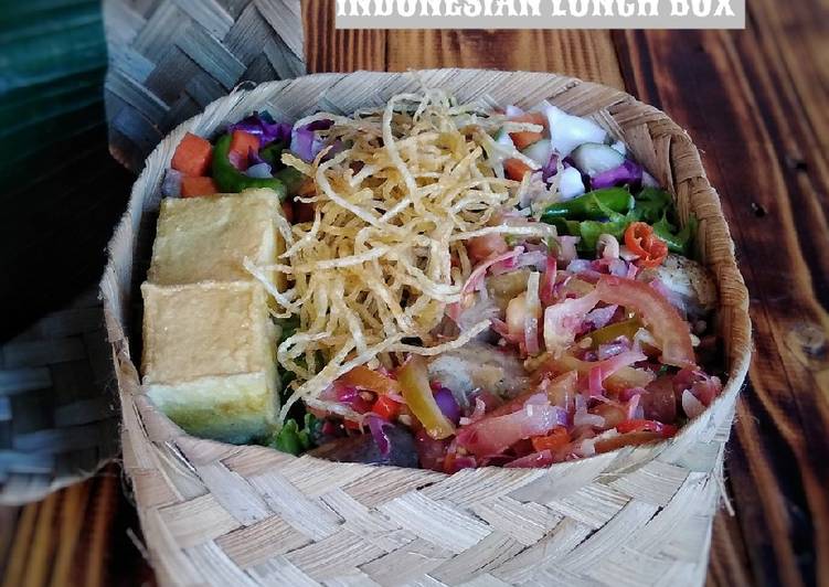 Easiest Way to Make Appetizing Indonesian lunch box