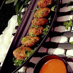 A picture of Raw banana cutlet.